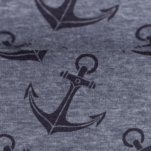 Alpenfleece | EIGER | Anker dunkelblau meliert